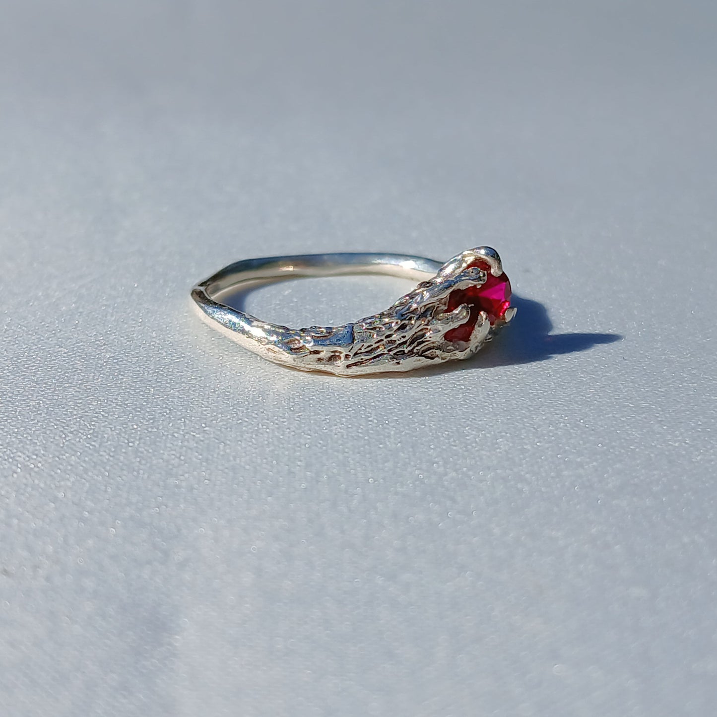 The Scarlet Stream Ring (Unique Piece)