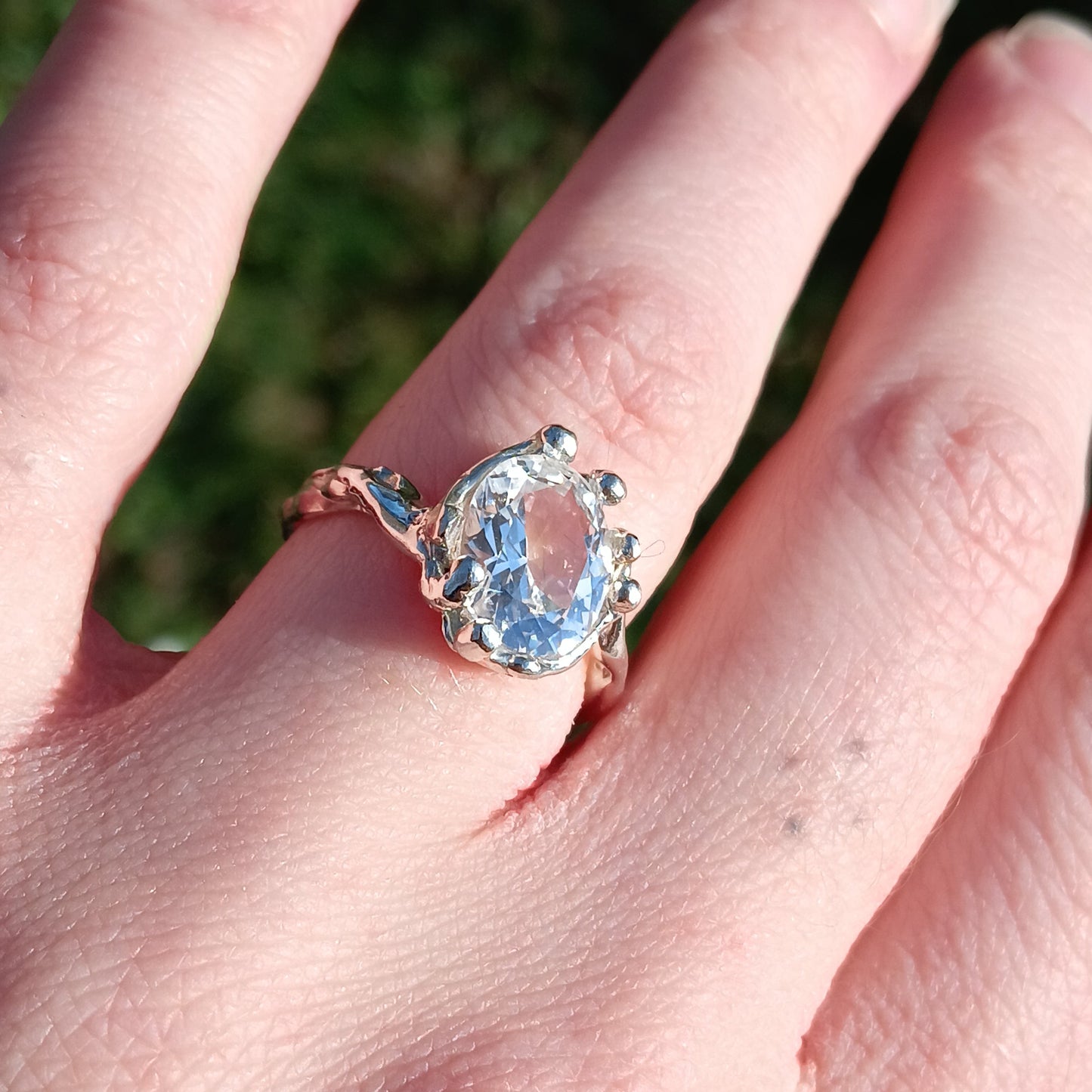 Custom White Sapphire