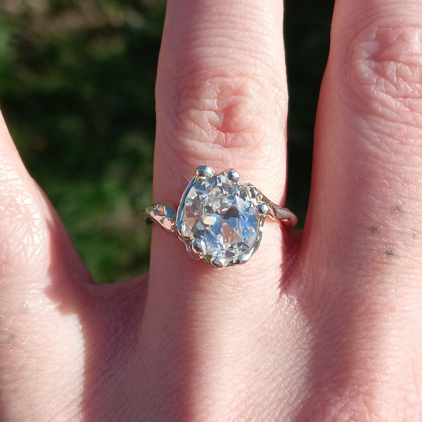 Custom White Sapphire