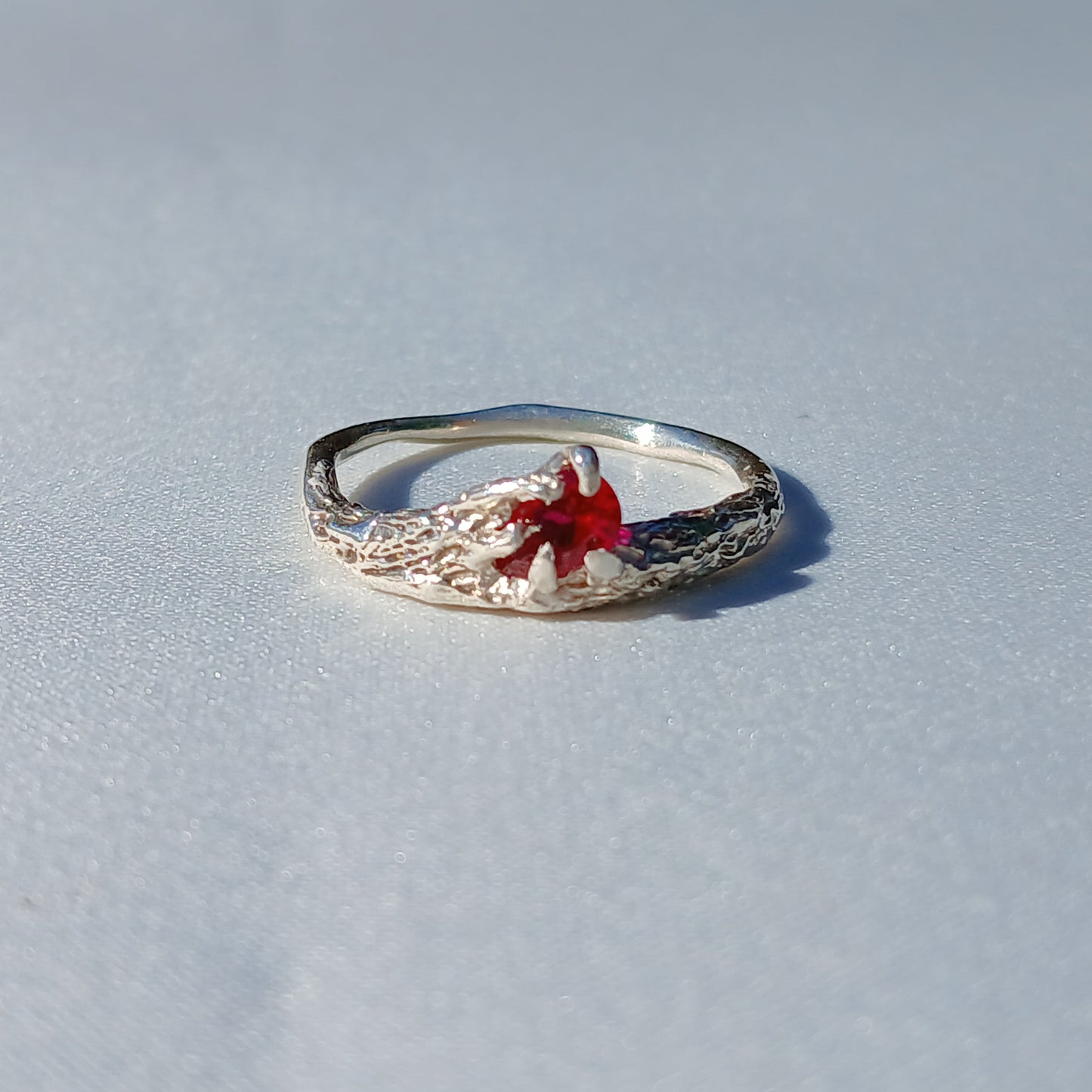 The Scarlet Stream Ring (Unique Piece)