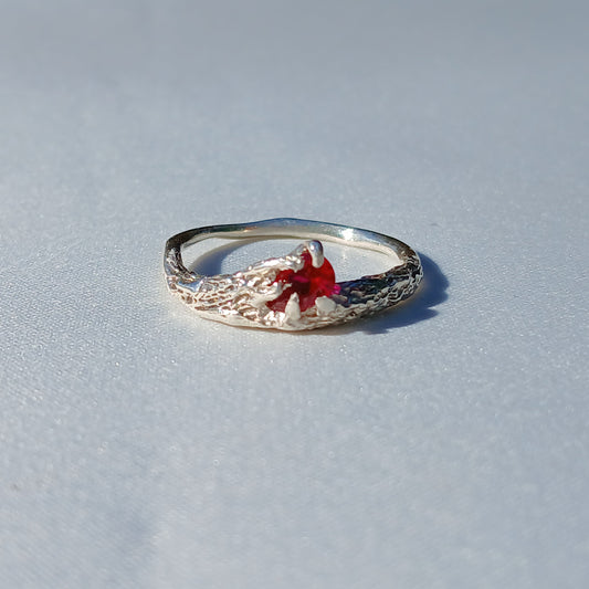 The Scarlet Stream Ring (Unique Piece)